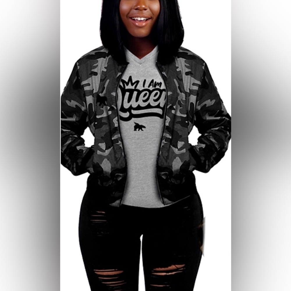 New Fly. Camo Lounge Jacket/Coat